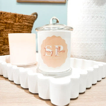 Fairy Floss soy candle (SMALL)
