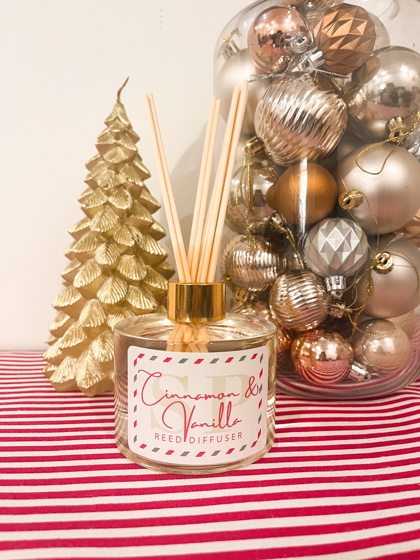 Cinnamon & Vanilla Reed diffuser