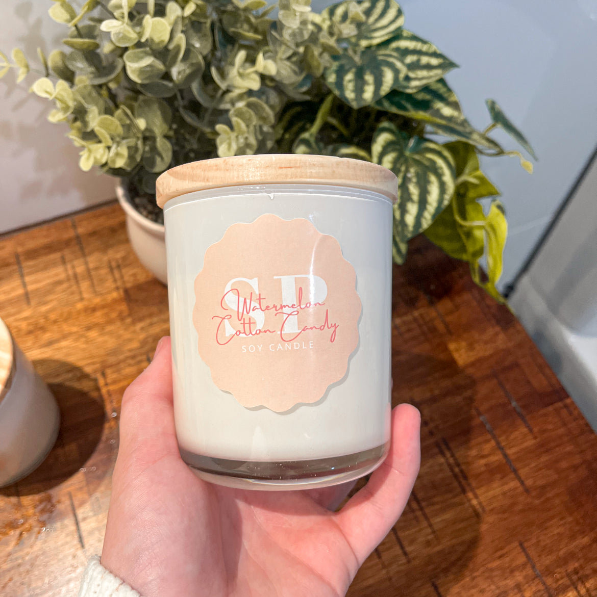 Watermelon Cotton Candy - Soy Candle