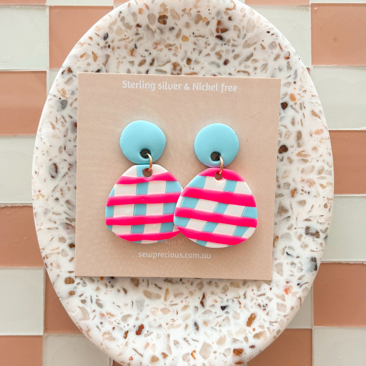 Bubblegum picnic Dangles - Small