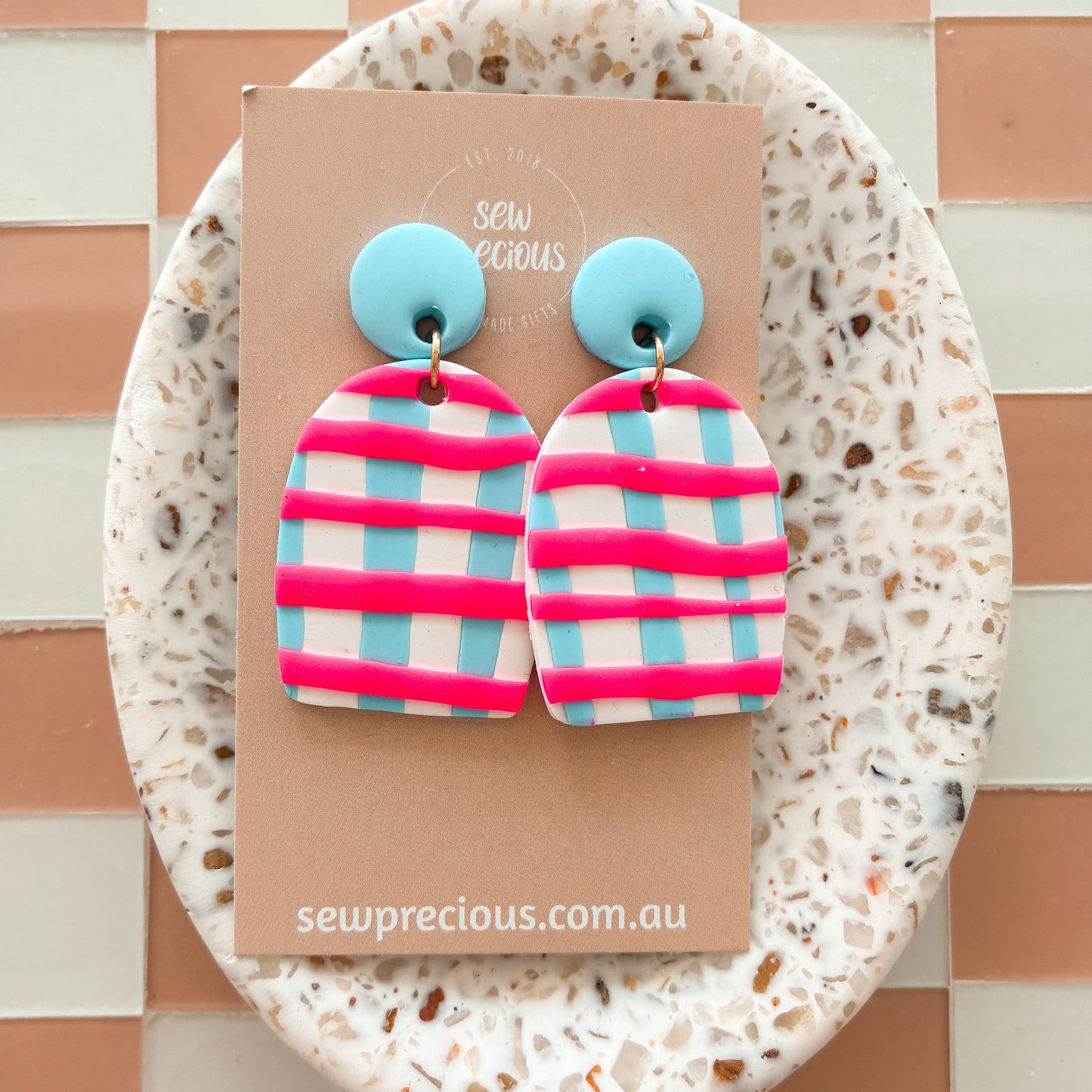 Bubblegum picnic Dangles - Large