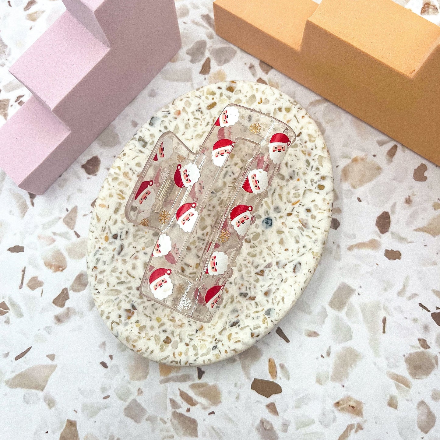 Santa hair clip