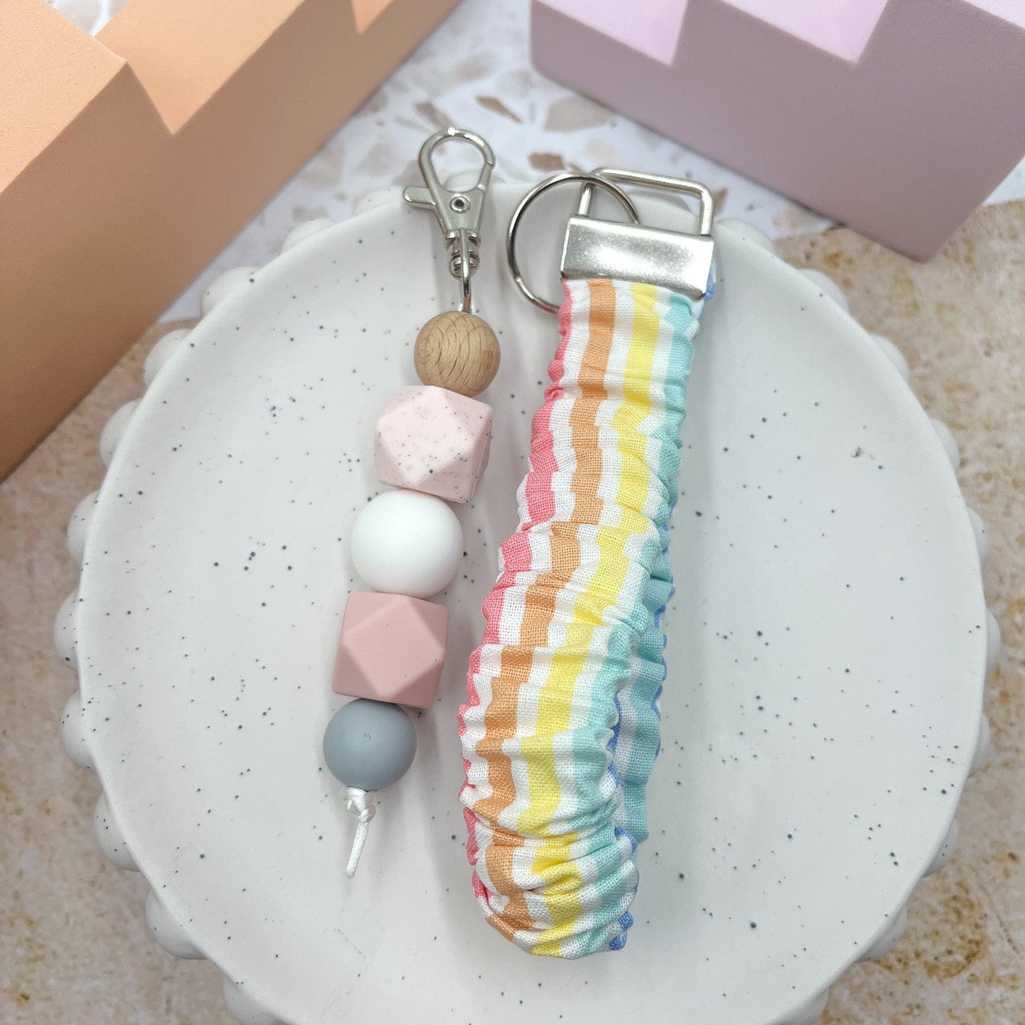 Rainbow keyring bundle