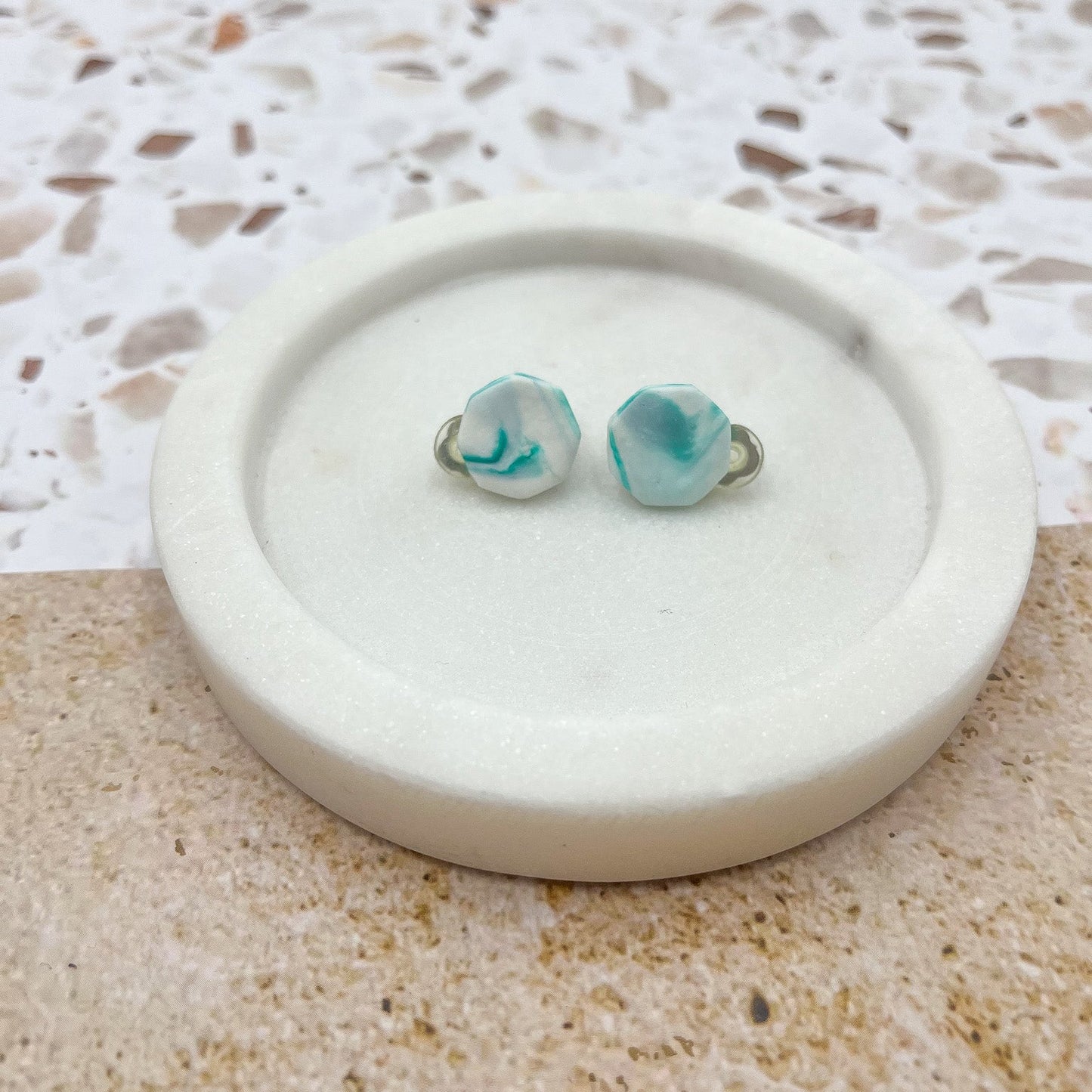 Aqua marble - CLIP ONS