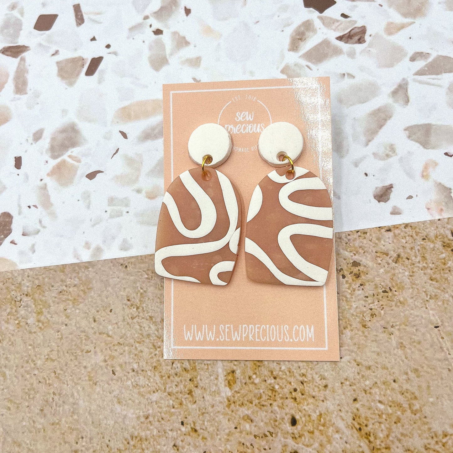 Posie lrg dangles - STERLING SILVER