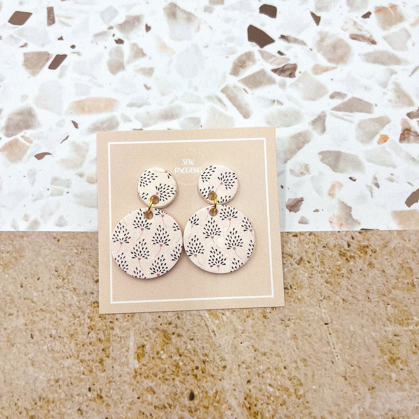 Dulcie sml dangle earrings - STERLING SILVER