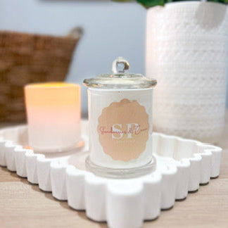 Strawberries & Cream soy candle (SMALL)