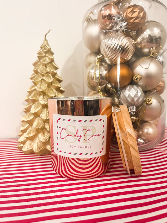 Candy Cane candle