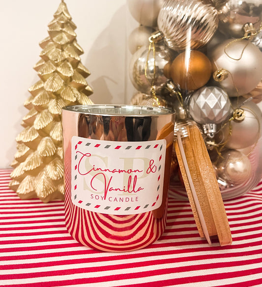 Cinnamon and Vanilla candle