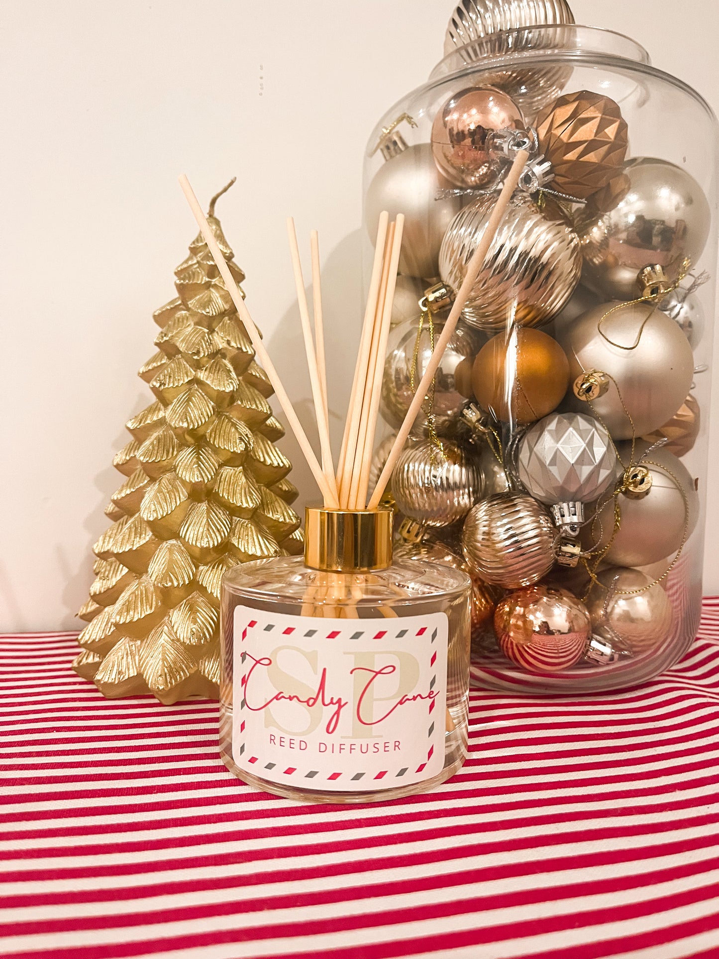 Candy cane Reed diffuser