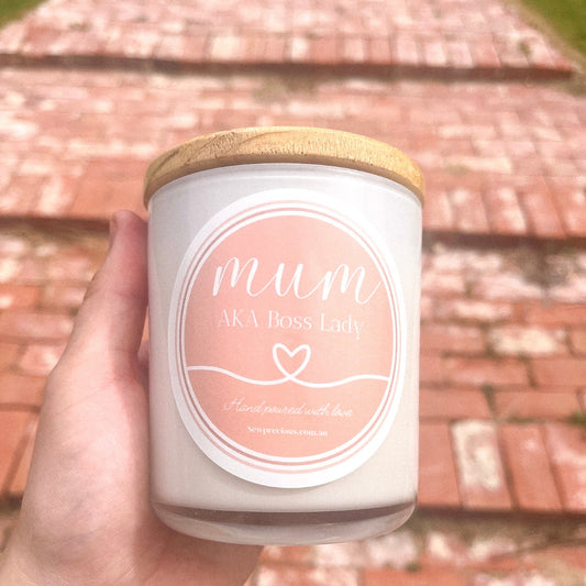 'Boss Lady' soy candle