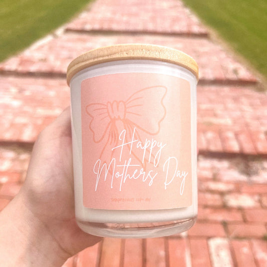 'Happy Mothers Day' soy candle
