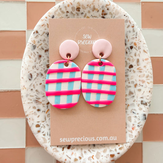 Bubblegum picnic Dangles - Large