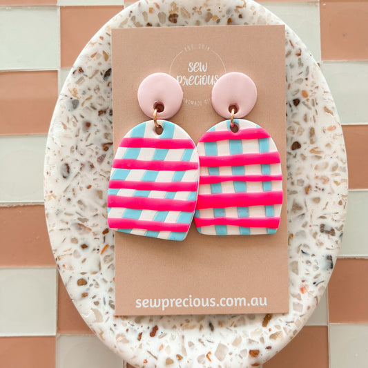 Bubblegum picnic Dangles - Large