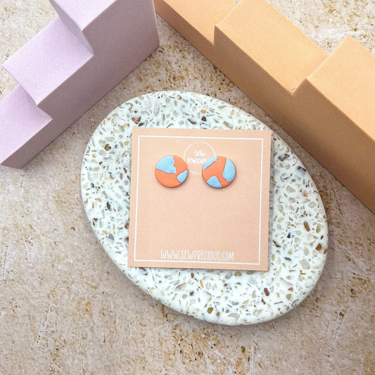 Thea - Lrg round studs