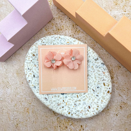 Bubblegum flower studs