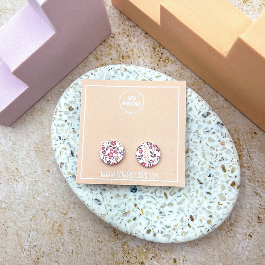 Primrose - Lrg round studs