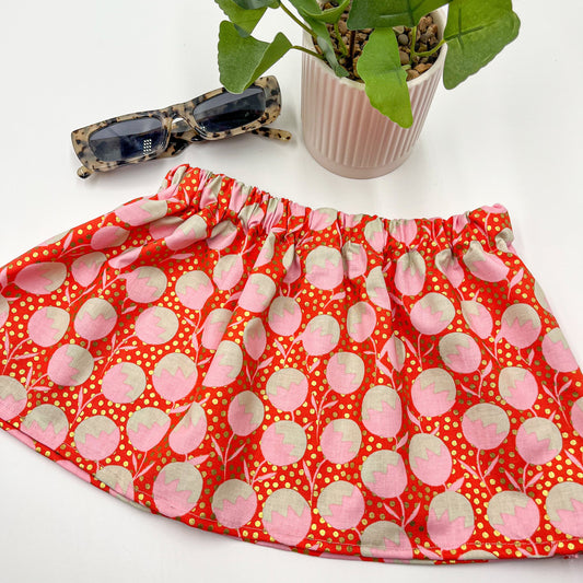 Strawberries n cream skirt