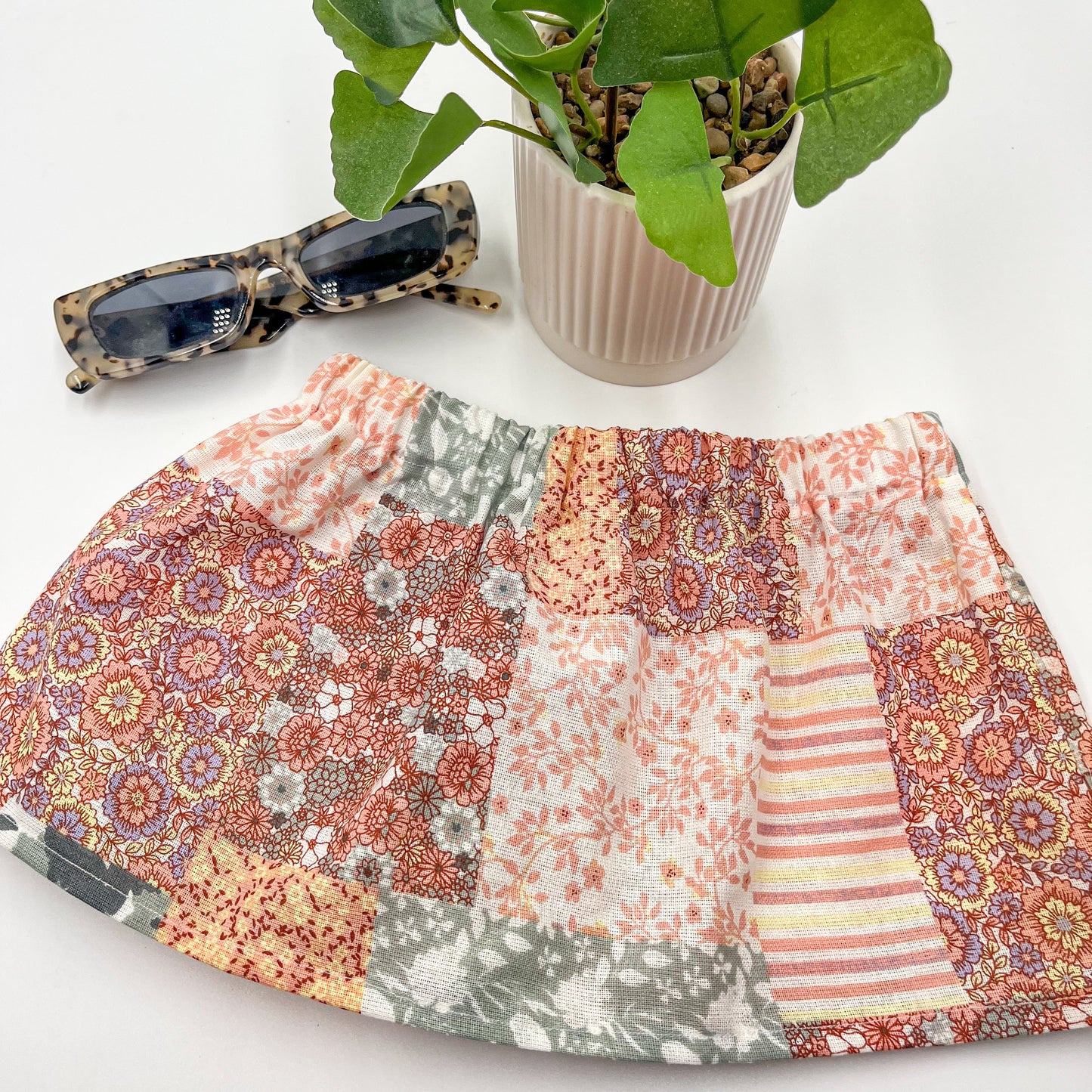 Pretty patchwork skirt