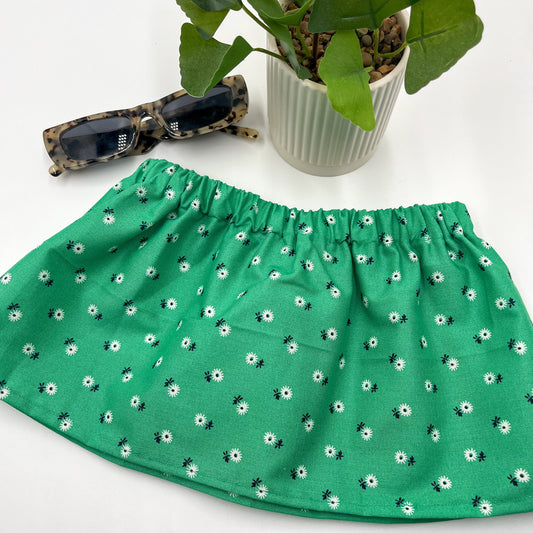 Greenie flower skirt