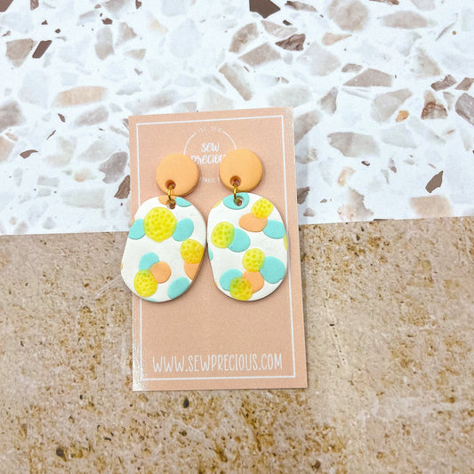 Melody lrg dangles - STERLING SILVER