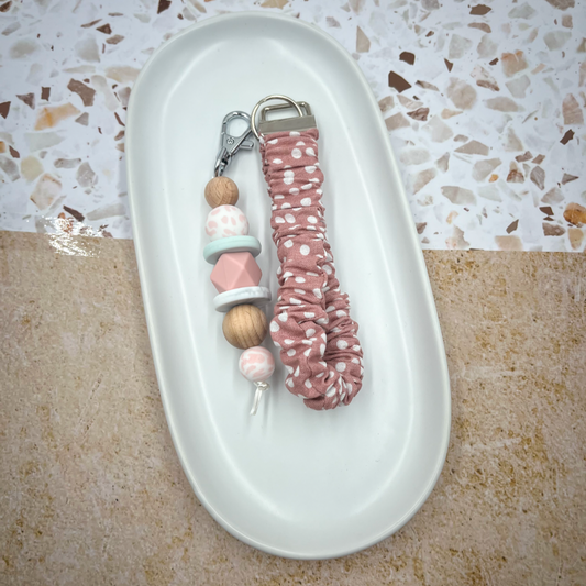 Pretty in pink keyring bundle